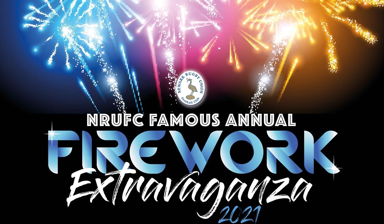 Fireworks display at Newark Showground
